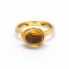 Bague BICEGO FRAME avec Citrine. Neuve