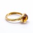 Bague BICEGO FRAME avec Citrine. Neuve