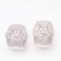 Boucles d'oreilles étoile en or 18k avec diamants d'occasion