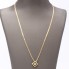 Collar bismark d'or 18k amb circonites de segona mà