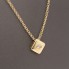 Collar bismark d'or 18k amb circonites de segona mà