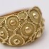 Anillo sogueado de oro 18k de segunda mano