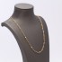 Collier en or 18k avec perles seconde main