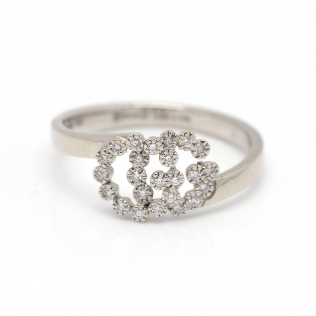 Anillo GUCCI ICON con Diamantes. SÓLO...