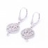 Boucles d'oreilles MONAKAL en or blanc. Neuves