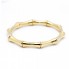 Bracelet GUCCI BAMBOO SPRING Or jaune. Neuf