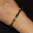 Bracelet GUCCI BAMBOO SPRING Or jaune. Neuf