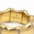 Anillo GUCCI BAMBOO SPRING Oro Amarillo. Nuevo a estrenar