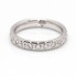 Bague GUCCI Diamantissimo en or blanc. Neuve