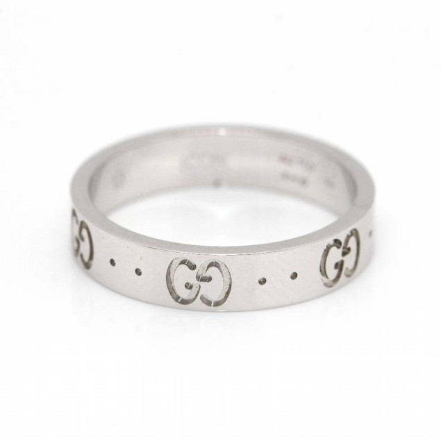 Anillo GUCCI Oro Blanco. Nuevo a...