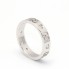 Bague GUCCI avec diamants et or blanc. Neuve