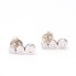 Boucles d'oreilles en or 18k avec diamants seconde main