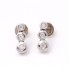 Boucles d'oreilles en or 18k avec diamants seconde main