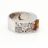 Bague CARRERA en or blanc et citrine. Neuve