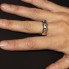 Anillo GUCCI BAMBOO SPRING Oro Blanco. Nuevo a estrenar