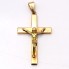 Pendentif croix de Christ en or 18k d'occasion