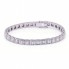 Bracelet RIVIERE en or blanc et diamants. Seconde main