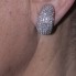 Boucle d'oreilles Paveè PALOMA avec diamants. Seconde main