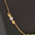 Collar barbado de oro 18k con perlas de segunda mano