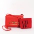 Bolso Carolina Herrera Insignia rojo