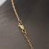 Cadena belcher massissa d'or 18k de segona mà