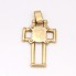 Pendentif croix avec Christ en or 18 carats