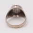 Chevalière d'occasion en or 18k avec diamants