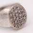 Chevalière d'occasion en or 18k avec diamants