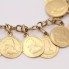 Bracelet bréguet d'occasion avec monnaies en or 18k