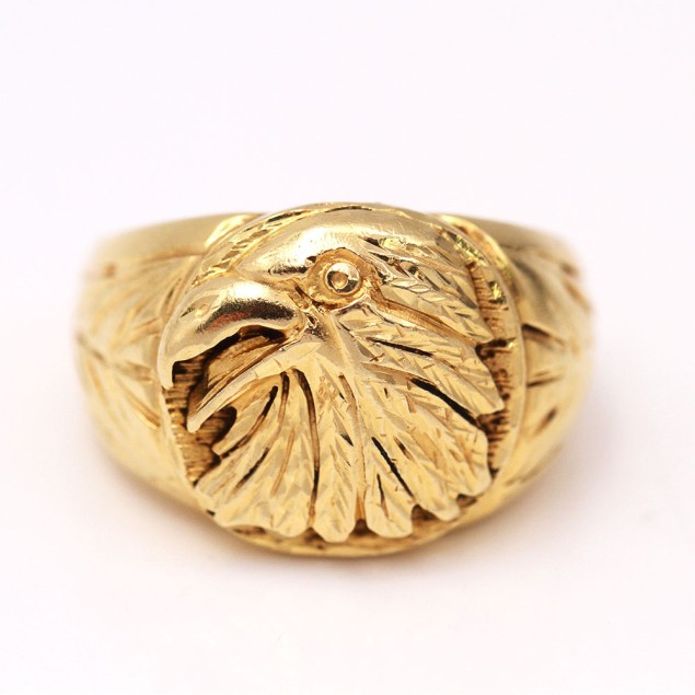 Comprar Sello aguila de oro 18k de segunda mano E360778