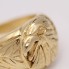 Chevalière d'aigle en or 18 carats d'occasion