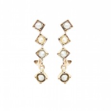 1810 Boucles d\'oreilles en or d\'époque élisabéthaine. Deuxième main