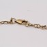 Bracelet au doigt grappe de raisin en or 18 carats avec zircons seconde main