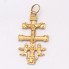 Pendentif croix caravaca en or 18k d'occasion