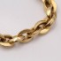 Bracelet semi creux en or 18k seconde main