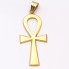 Pendentif croix égyptienne en or 18k d'occasion