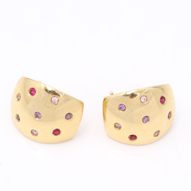 Boucles d'oreilles en or...