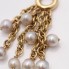 Colgante de oro 18k con perlas de segunda mano