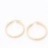 Boucles d'oreilles d'occasion en or 18k à motif greco