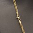 Collier creux entrelacé en or 18k d'occasion