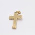 Pendentif croix avec Christ en or 18k d'occasion