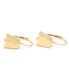 Boucles d'oreilles tulipes TOUS en or 18 carats d'occasion