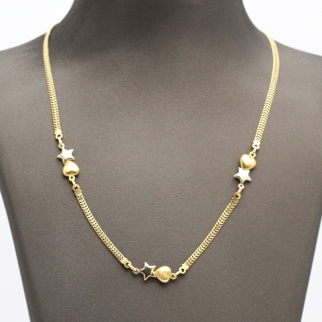 Collier d'occasion en or 18 carats...