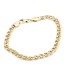 Bracelet à double maillon en or 18 carats seconde main
