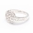 Anillo BVLGARI en Oro Blanco con Diamantes. Nuevo a estrenar