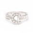Anillo BVLGARI en Oro Blanco con Diamantes. Nuevo a estrenar