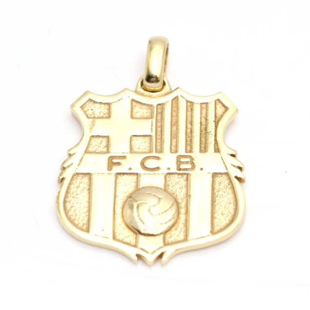 Colgante F.C.B de oro 18k de segunda...