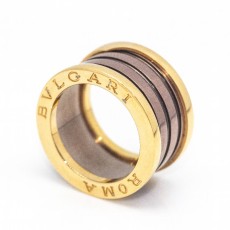 Anell BVLGARI B.ZERO 1 Or Rosa Roma coure. Nou a estrenar