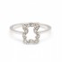 Anillo TOUS Oro Blanco y Diamantes. Nuevo a estrenar