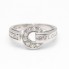 Anillo BVLGARI en Oro Blanco con Diamantes. Nuevo a estrenar